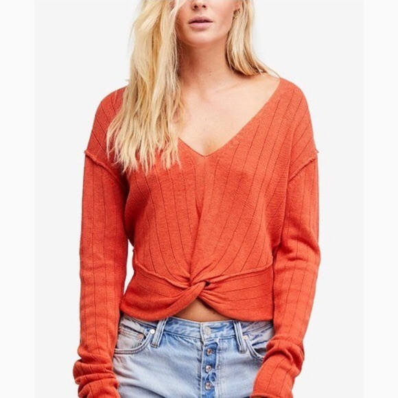 Free People Sweaters - Free People “You Got Me Twisted” Sweater